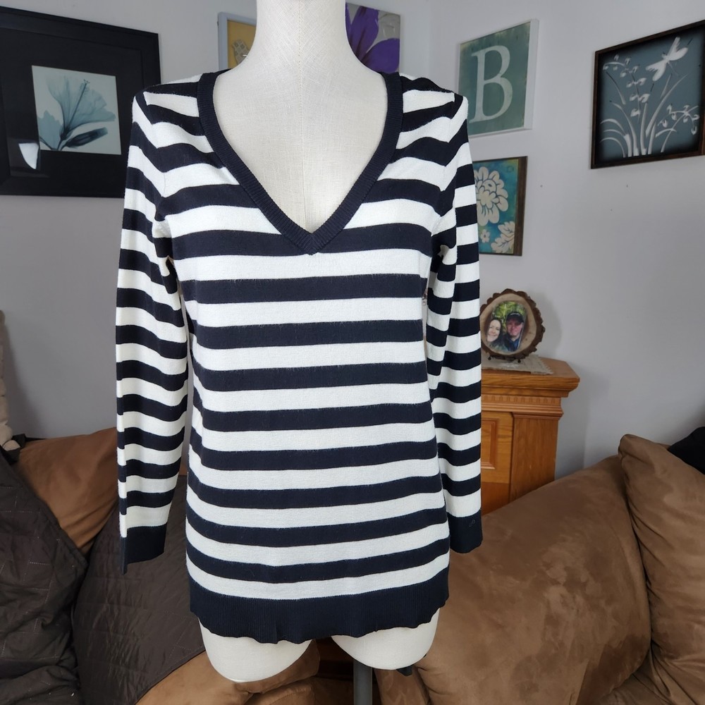 Torrid Striped Sweater Size 00 M/L